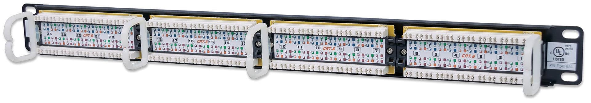 Pannello Patch UTP 24 posti RJ45 cat. 6 in Cavi Ethernet Scontolo.net - Potenza, commercioVirtuoso.it