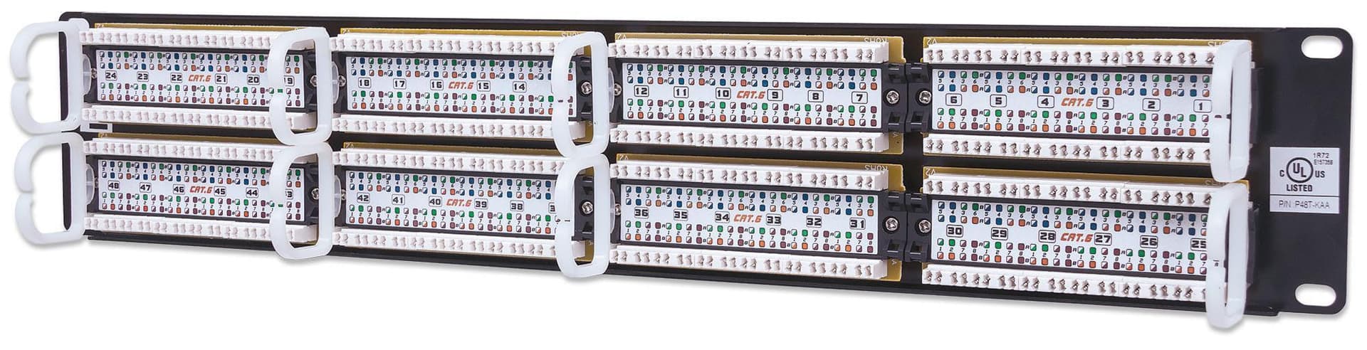 Pannello Patch UTP 48 posti RJ45 cat. 6 in Cavi Ethernet Scontolo.net - Potenza, commercioVirtuoso.it