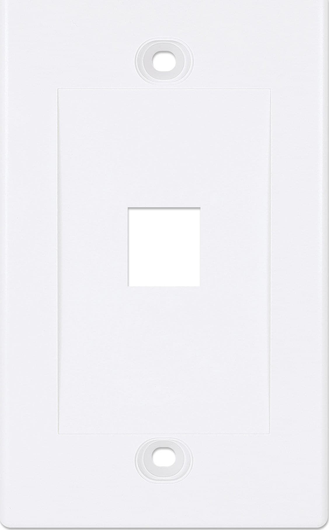Placca Porta Frutti 1 Posto Mod.503 Bianco in Placche per interruttori Scontolo.net - Potenza, commercioVirtuoso.it