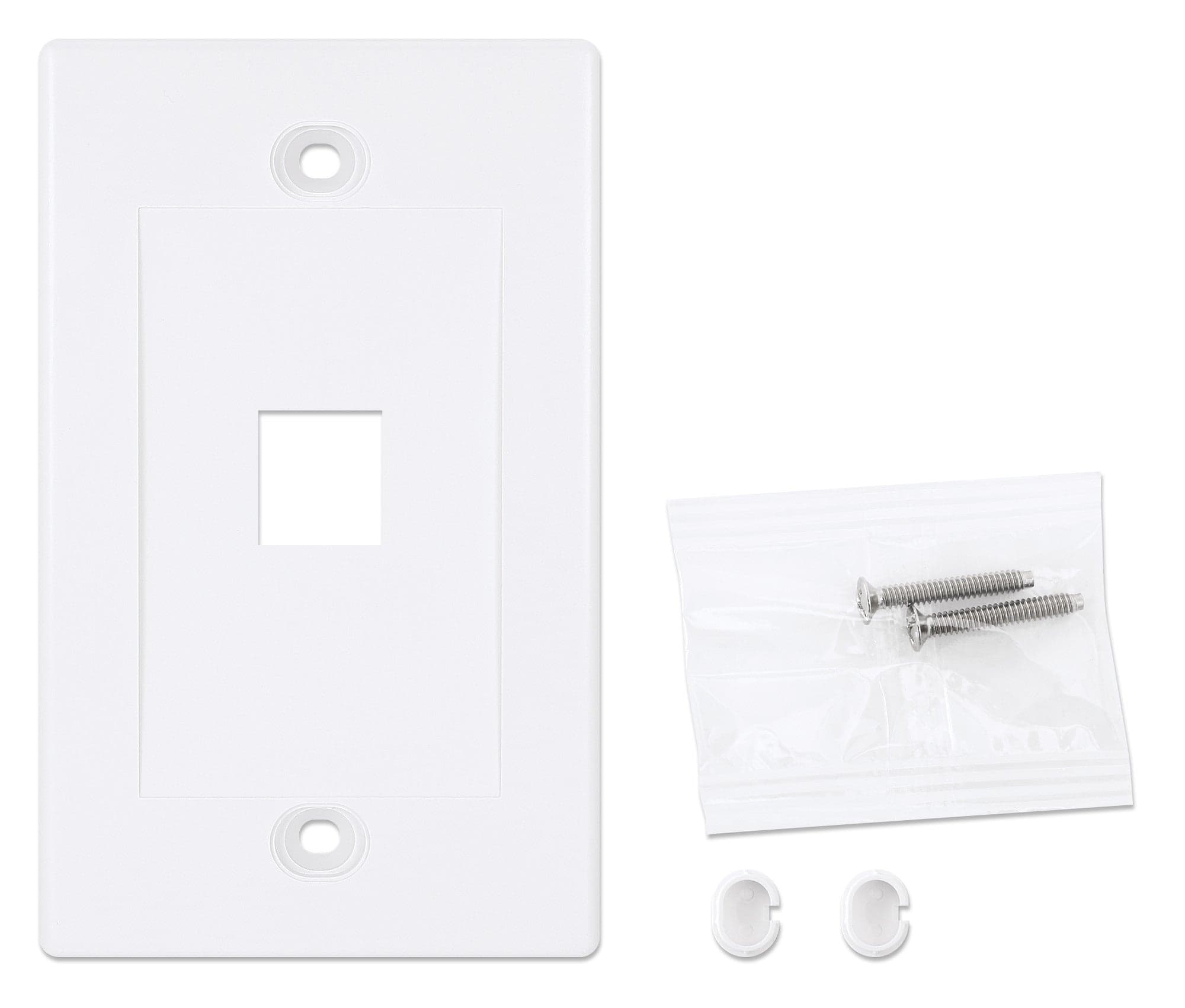 Placca Porta Frutti 1 Posto Mod.503 Bianco in Placche per interruttori Scontolo.net - Potenza, commercioVirtuoso.it