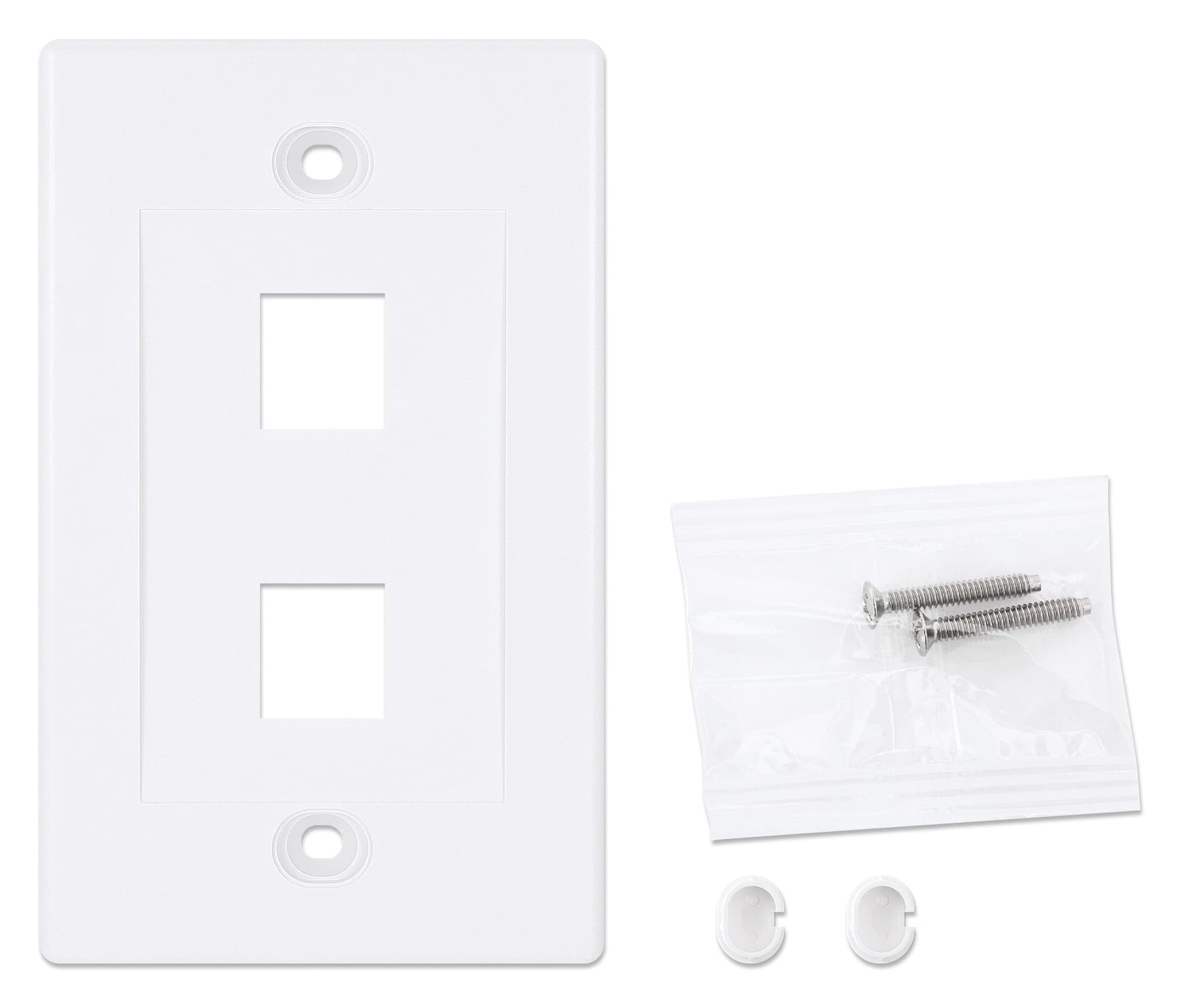 Placca Porta Frutti 2 Posti Mod.503 Bianco in Porta spazzolini Scontolo.net - Potenza, commercioVirtuoso.it