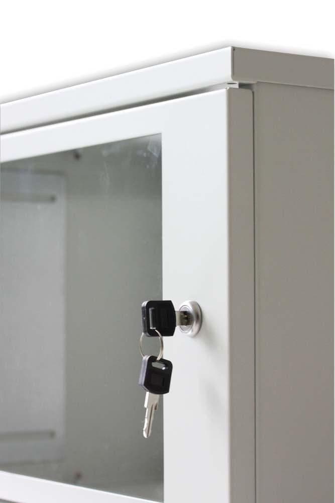 Armadio Rack 19'' a muro 10 unit&agrave prof. 400 Grigio Assemblato in  Scontolo.net - Potenza, commercioVirtuoso.it