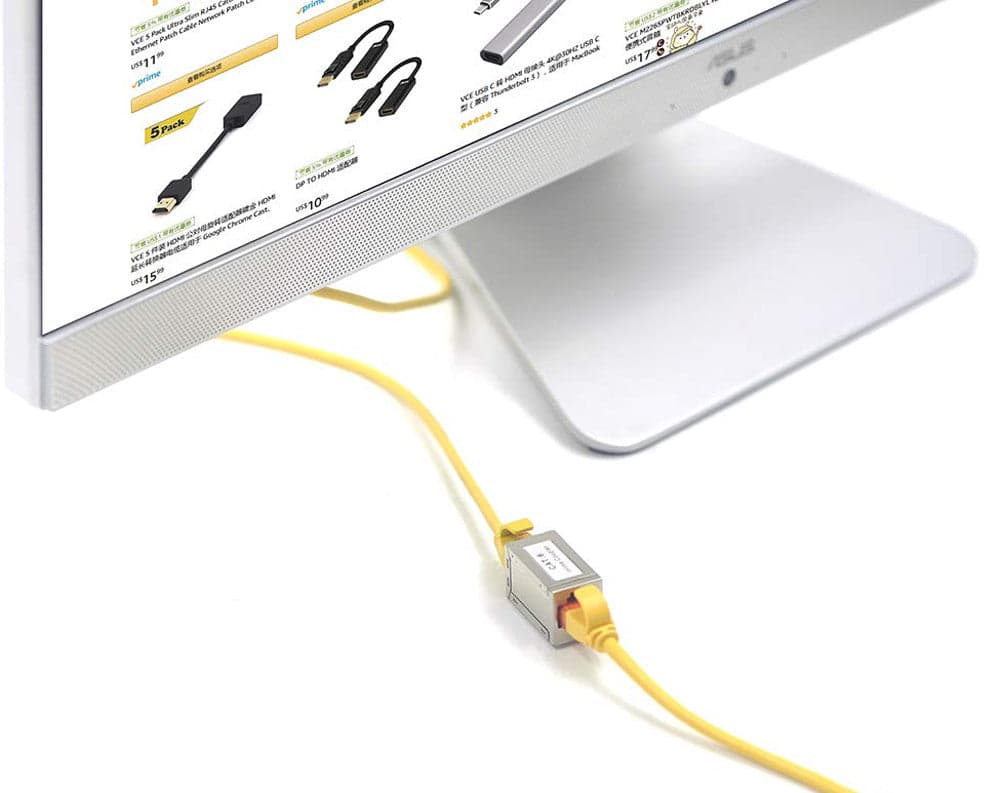 Accoppiatore RJ45 Cat6 8P8C Femmina/ Femmina, FTP, Silver in Cavi Ethernet Scontolo.net - Potenza, commercioVirtuoso.it