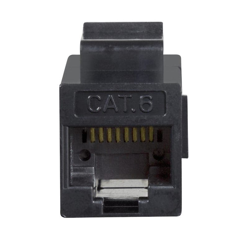Accoppiatore RJ45 F/F UTP Cat6 Keystone Nero in Cavi Ethernet Scontolo.net - Potenza, commercioVirtuoso.it