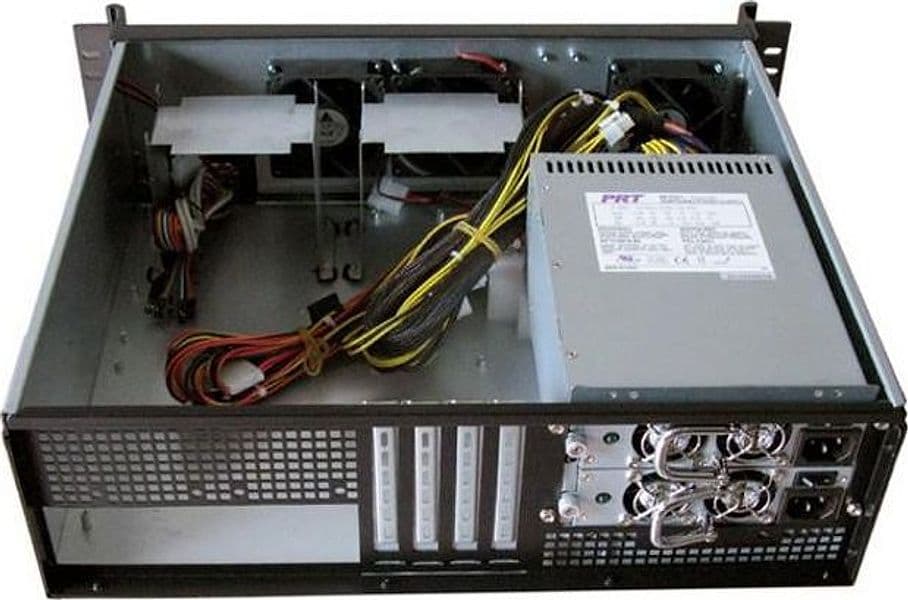 Chassis Industriale da Rack 19'' 3U Ultra Compatto Nero in Server Scontolo.net - Potenza, commercioVirtuoso.it