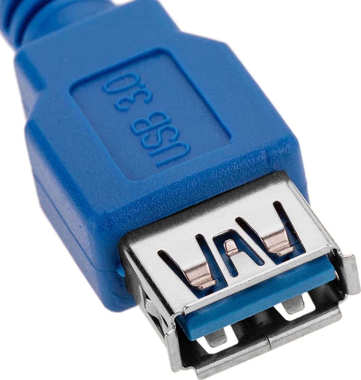 Cavo Prolunga USB 3.2 Superspeed A maschio/A femmina 0,5m Blu in  Scontolo.net - Potenza, commercioVirtuoso.it
