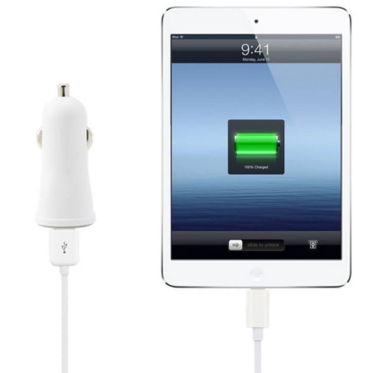 Caricatore da Auto Universale 2 Porte USB 5V 1A&2.1A Bianco in Caricabatterie da auto Scontolo.net - Potenza, commercioVirtuoso.it