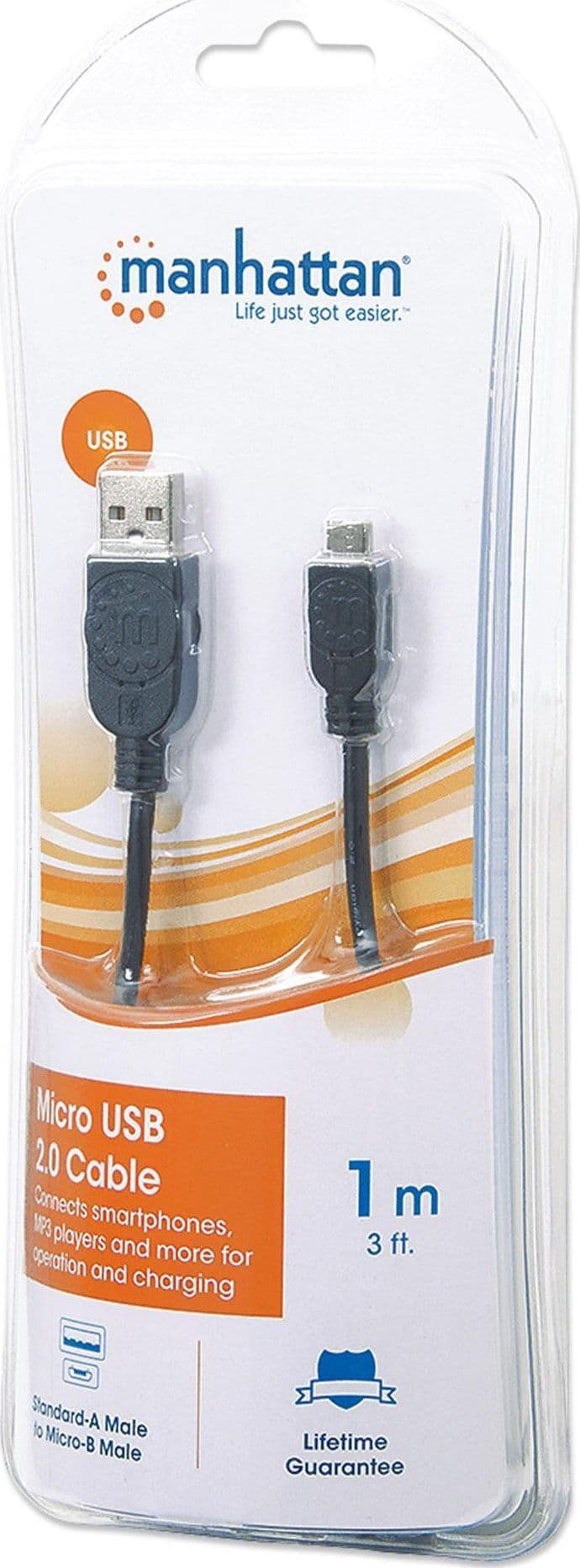 Cavo USB 2.0 Hi-Speed A maschio/Micro B maschio 1 m in Blister in  Scontolo.net - Potenza, commercioVirtuoso.it