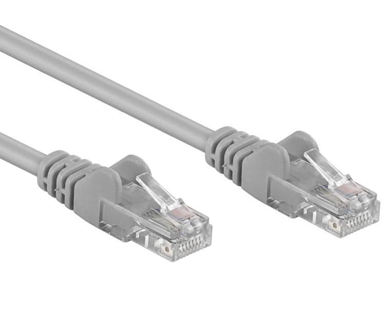 Cavo di rete Patch CCA Cat. 6 Grigio UTP 0,25 m in Cavi Ethernet Scontolo.net - Potenza, commercioVirtuoso.it