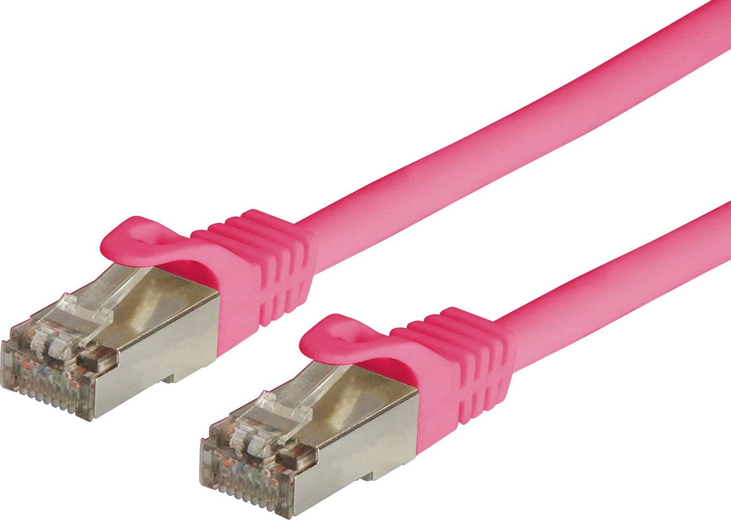 Cavo di rete Patch in CCA Schermato Cat. 6 Rosa F/UTP 1 m Bulk in Cavi Ethernet Scontolo.net - Potenza, commercioVirtuoso.it