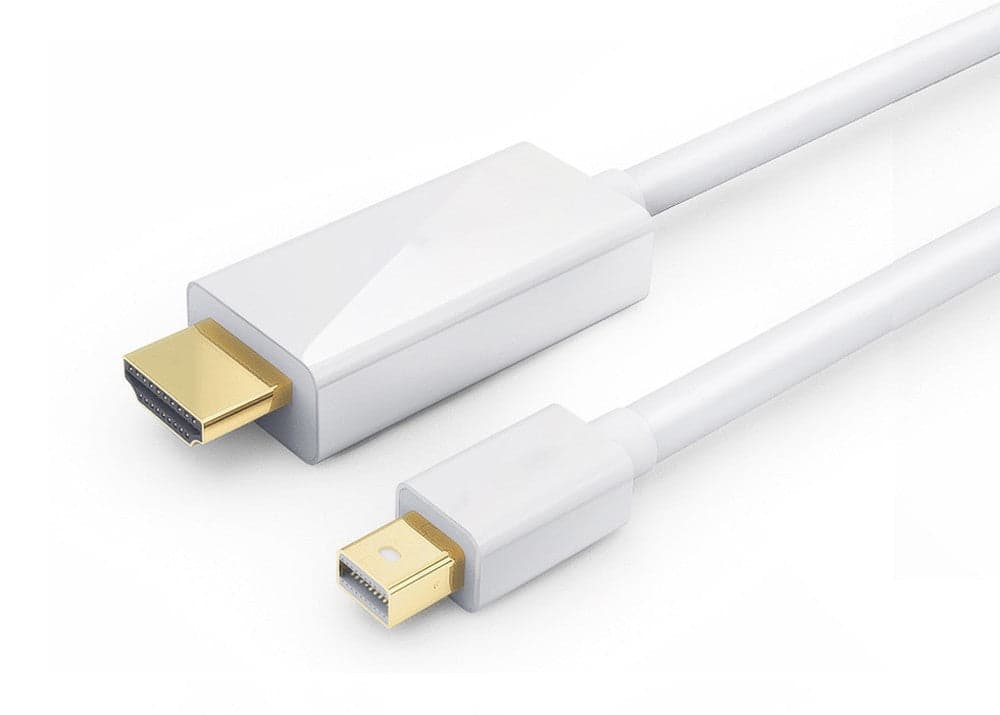 Cavo Monitor Mini DisplayPort (Thunderbolt) / HDMI 2m Bianco in Cavi HDMI Scontolo.net - Potenza, commercioVirtuoso.it