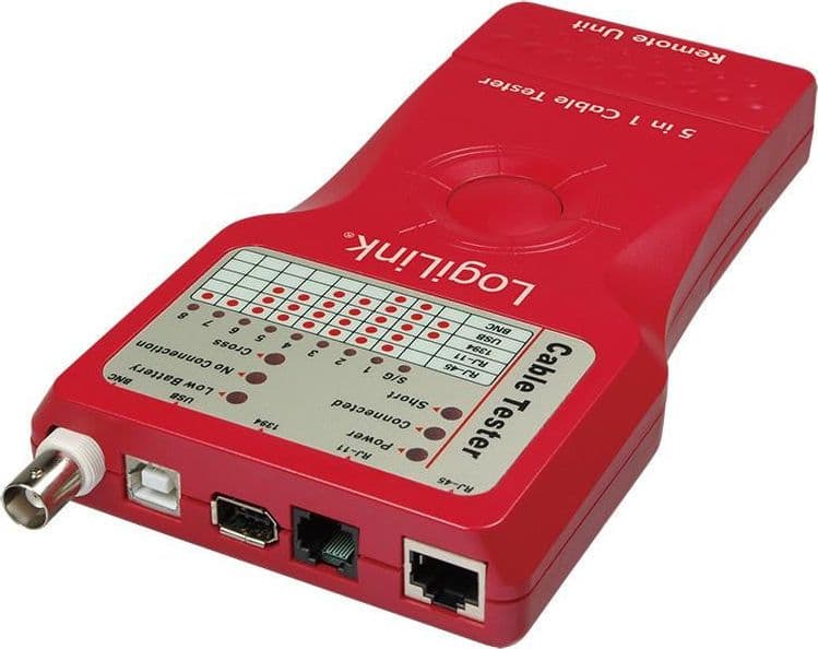Tester di Rete per Cavi Firewire RJ45 Cat. 5 e 6, ISDN, USB e BNC in Tester per circuiti elettrici Scontolo.net - Potenza, commercioVirtuoso.it