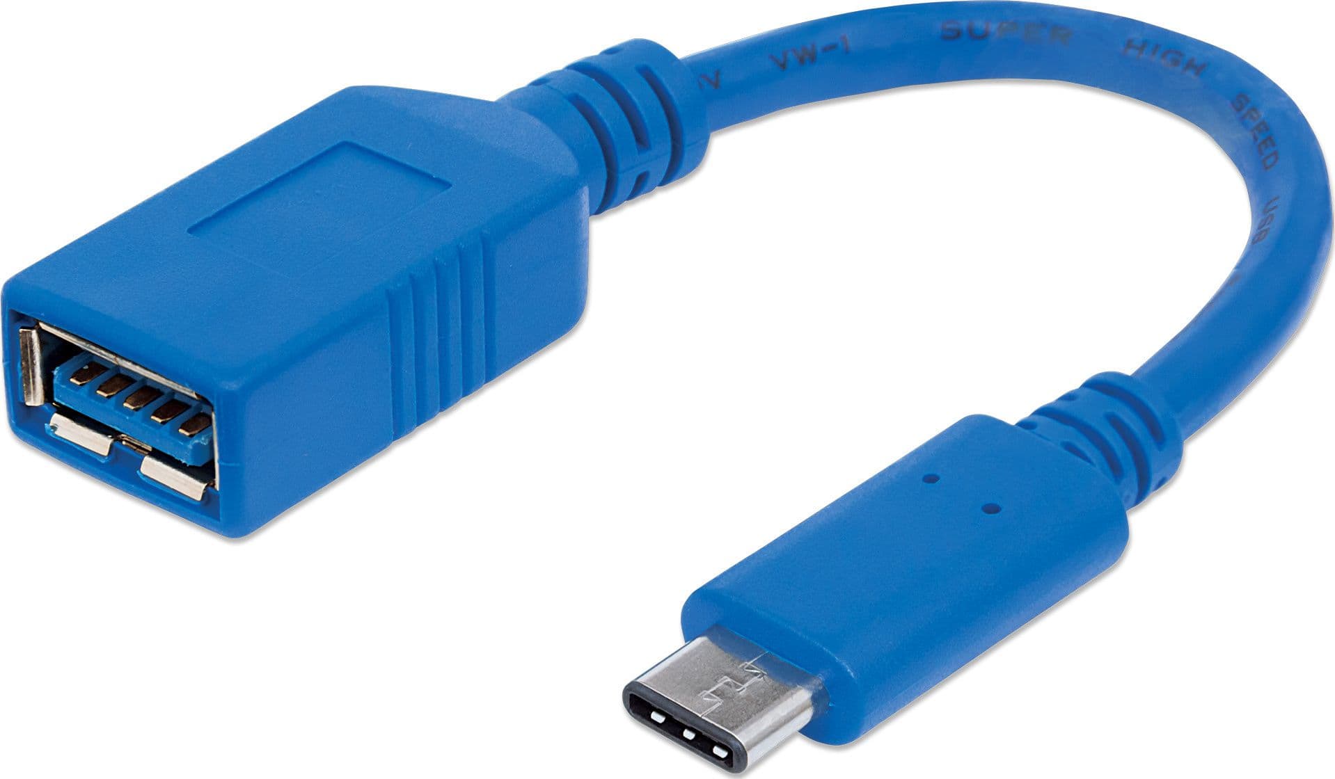 Cavo Superspeed USB A Femmina USB-C&trade Maschio 15cm Blu in  Scontolo.net - Potenza, commercioVirtuoso.it