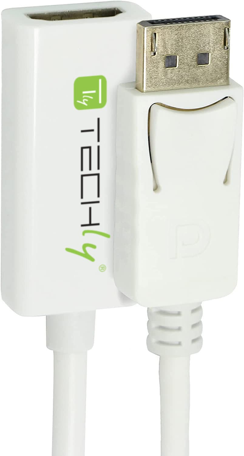 Adattatore Attivo DisplayPort 1.2 Maschio HDMI Femmina 4K 30Hz 15cm Bianco in  Scontolo.net - Potenza, commercioVirtuoso.it
