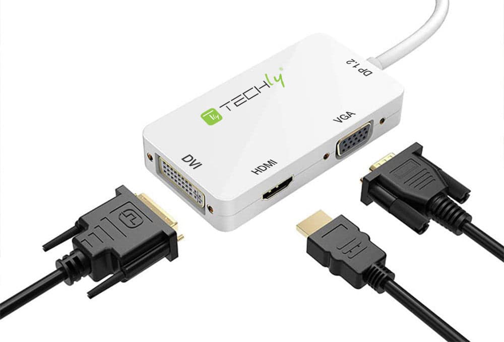 Adattatore 3 in 1 DisplayPort 1.2 a HDMI/DVI/VGA in Cavi HDMI Scontolo.net - Potenza, commercioVirtuoso.it