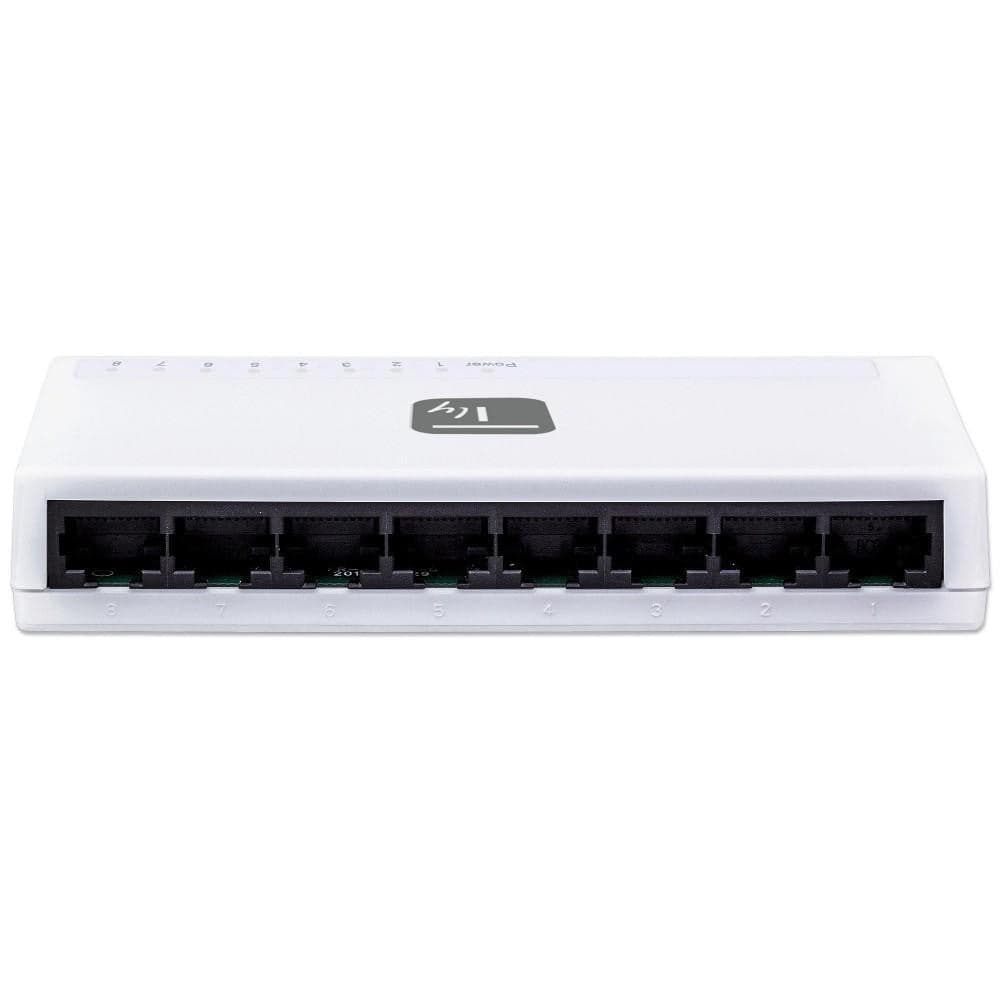 Switch Hub 10/100 Mbps Fast Ethernet 8 Porte in  Scontolo.net - Potenza, commercioVirtuoso.it