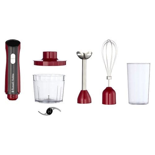 Frullatore immersione Russell Hobbs 27140 56 DESIRE 3in1 Red e Black in Frullatori ad immersione e minipimer Scontolo.net - Potenza, commercioVirtuoso.it