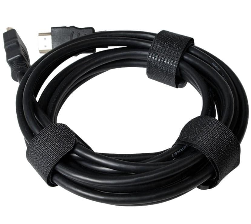 Fascette Fermacavo Nero in Velcro Set da 10 pz in Stringicavi Scontolo.net - Potenza, commercioVirtuoso.it