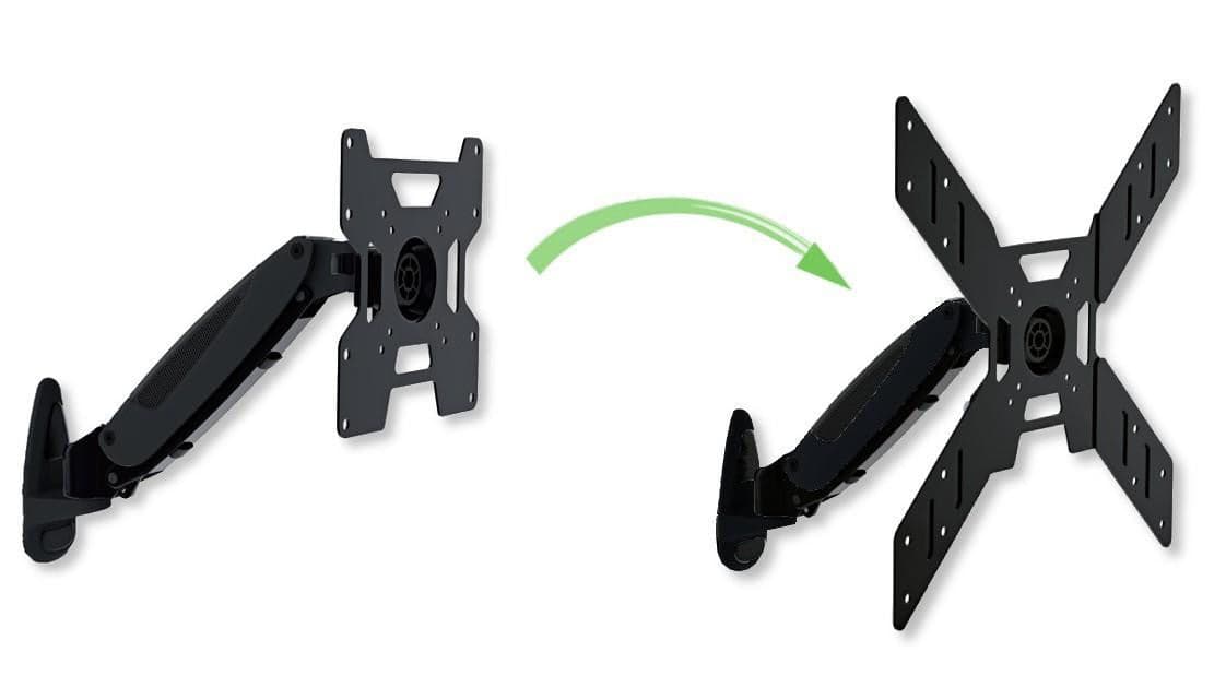 Adattatore per Supporto VESA da 200x200 a 400x400 Nero in Supporti da parete e da soffitto Scontolo.net - Potenza, commercioVirtuoso.it