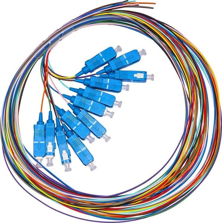 Set 12 Pigtail Fibra Ottica Monomodale OS2 SC 9/125 2 m in Cavi Ethernet Scontolo.net - Potenza, commercioVirtuoso.it
