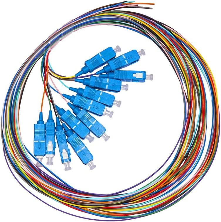 Set 12 Pigtail Fibra Ottica Monomodale OS2 SC 9/125 2 m in Cavi Ethernet Scontolo.net - Potenza, commercioVirtuoso.it