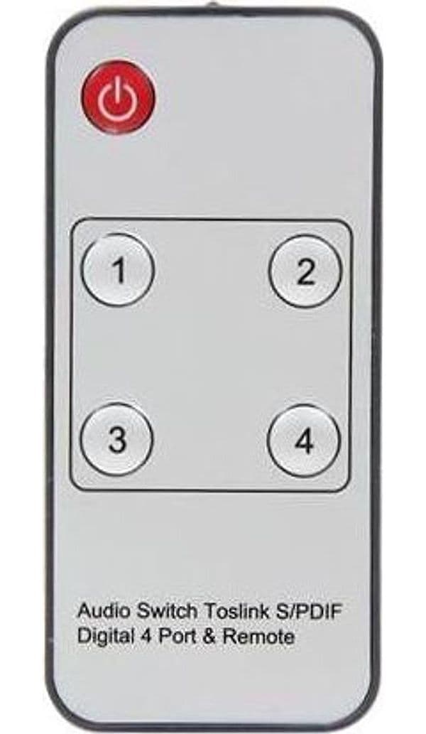 Switch Audio Toslink 4 Porte con Telecomando IR in Selettori audio-video Scontolo.net - Potenza, commercioVirtuoso.it