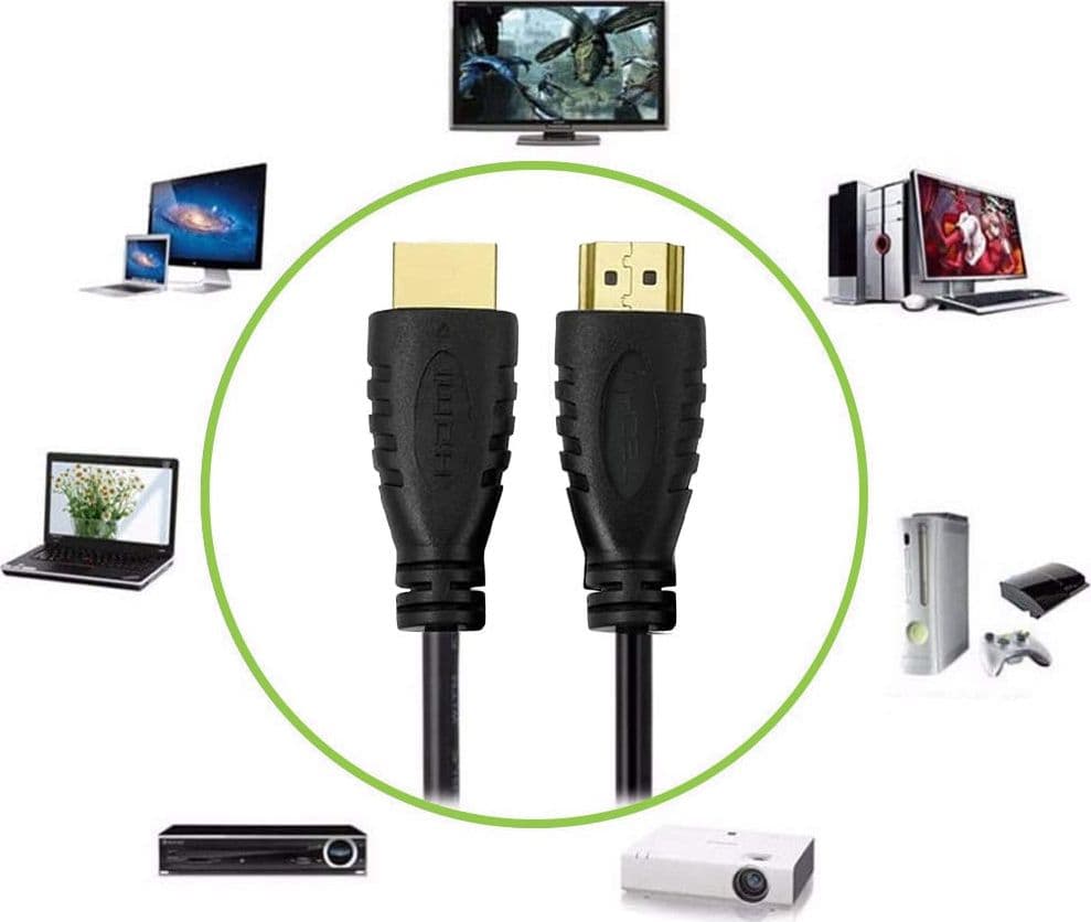 Cavo HDMI&trade 2.0 A/A M/M 1m Nero in Cavi HDMI Scontolo.net - Potenza, commercioVirtuoso.it