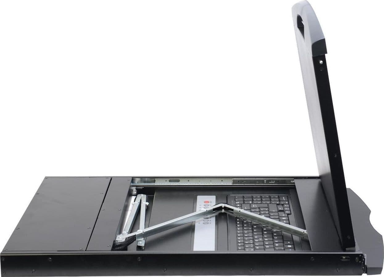 Console KVM USB/PS2 con LCD 17'' da Rack 19'' Dual Rail in  Scontolo.net - Potenza, commercioVirtuoso.it