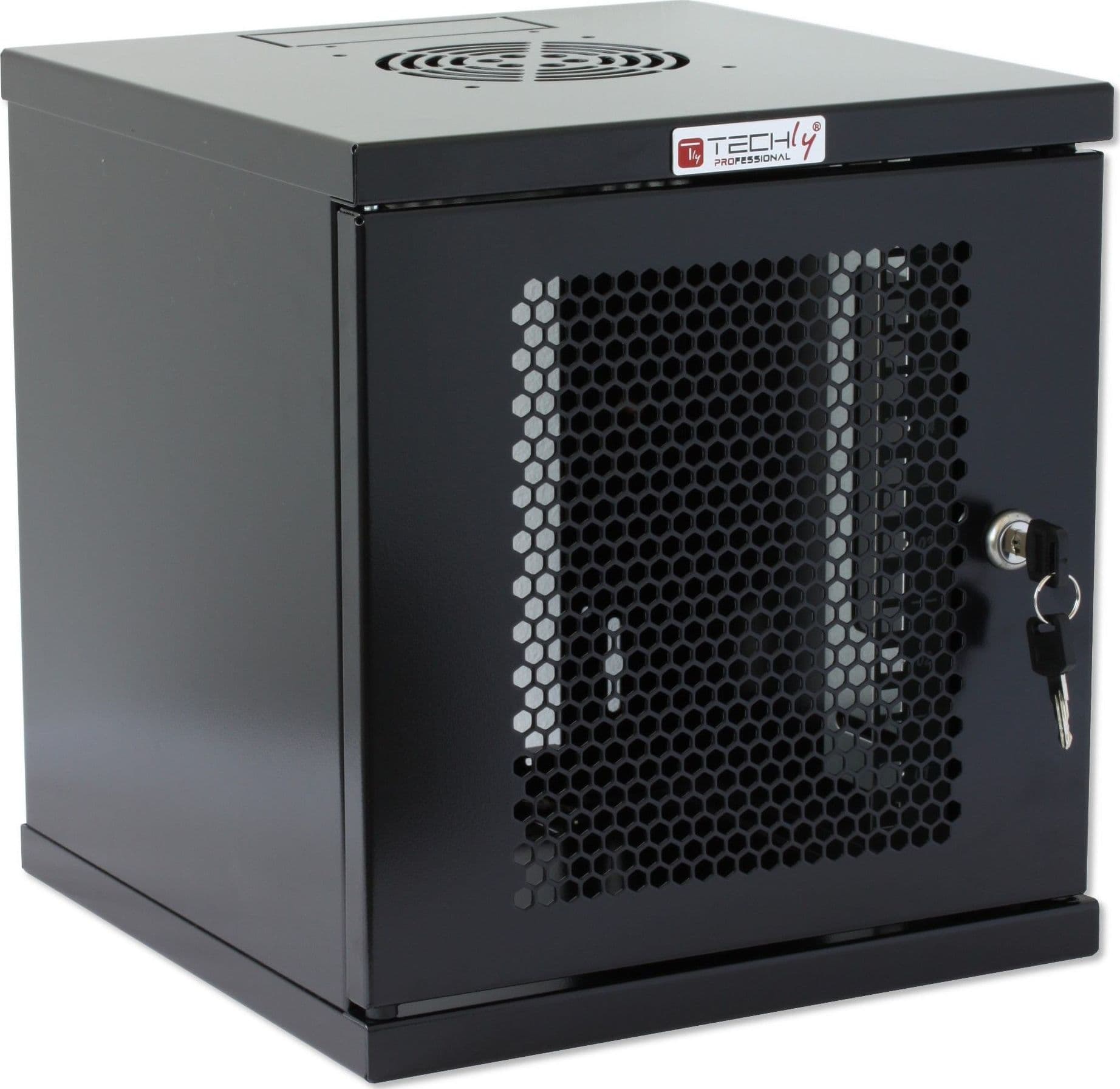 Armadio Rack 10'' a muro 6 unit&agrave Porta Grigliata Nero in  Scontolo.net - Potenza, commercioVirtuoso.it