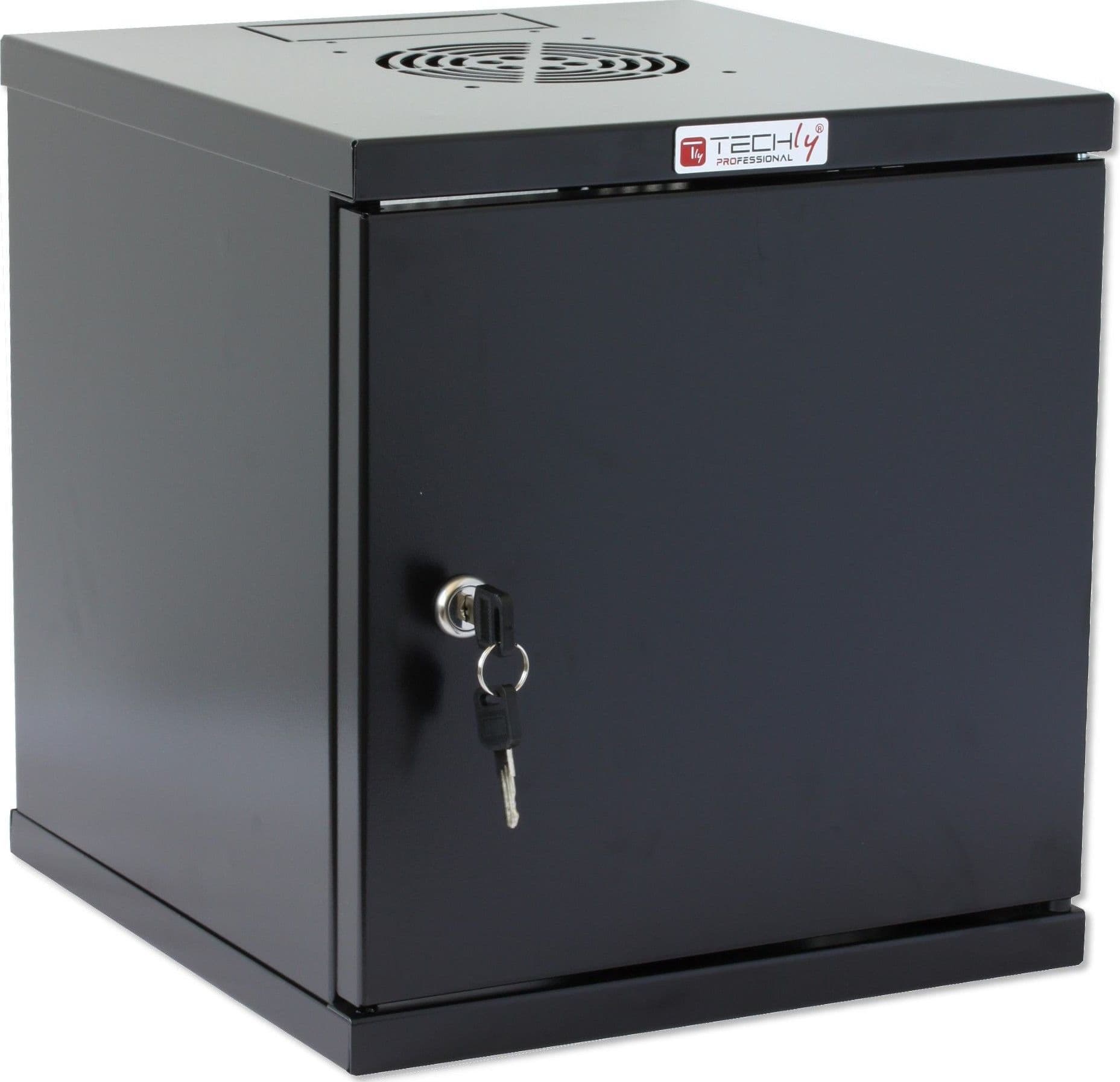Armadio Rack 10'' a muro 6 unit&agrave Porta Cieca Nero in  Scontolo.net - Potenza, commercioVirtuoso.it