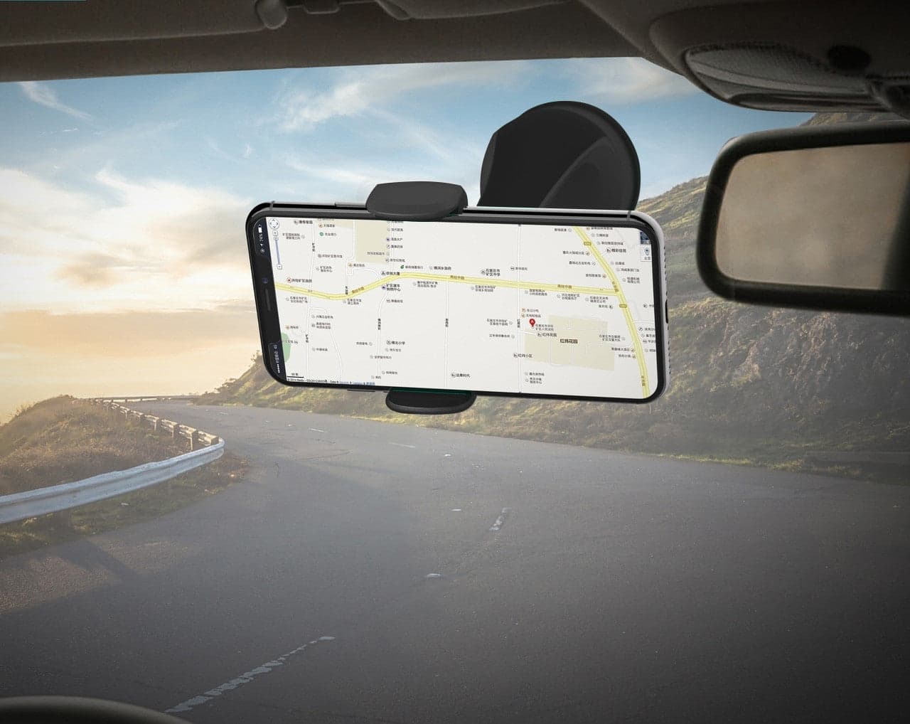 Supporto da Auto per iPhone e Smartphone 3.0''-6.0'' con Ventosa in Alloggiamenti Scontolo.net - Potenza, commercioVirtuoso.it