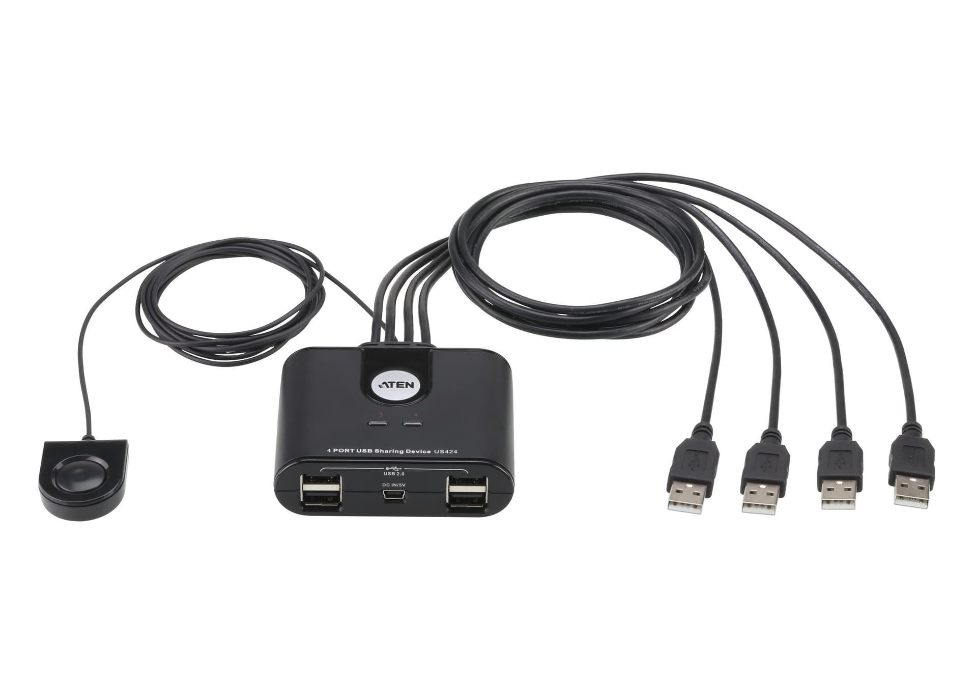 Switch di Condivisione Periferiche USB 2.0 a 4x4 porte, US424 in  Scontolo.net - Potenza, commercioVirtuoso.it