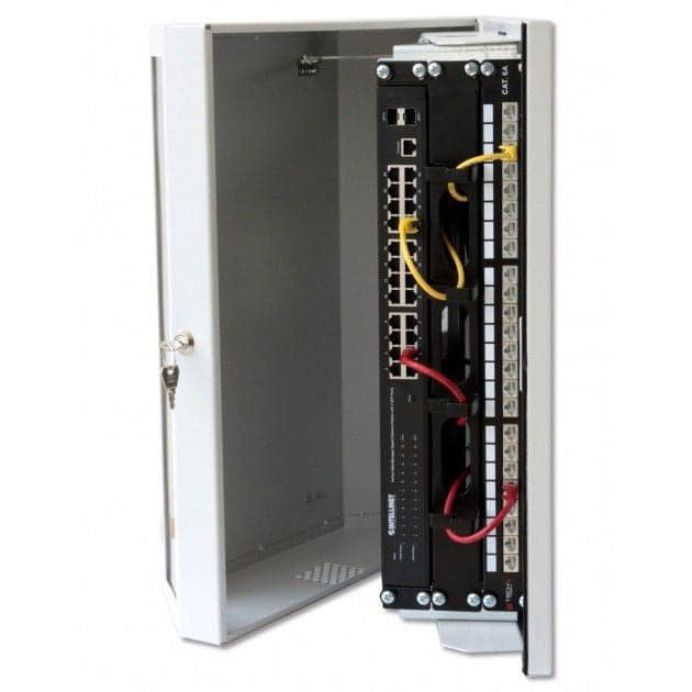 Armadio a muro 19'' 8 Unit&agrave Grigio in Armadi Scontolo.net - Potenza, commercioVirtuoso.it