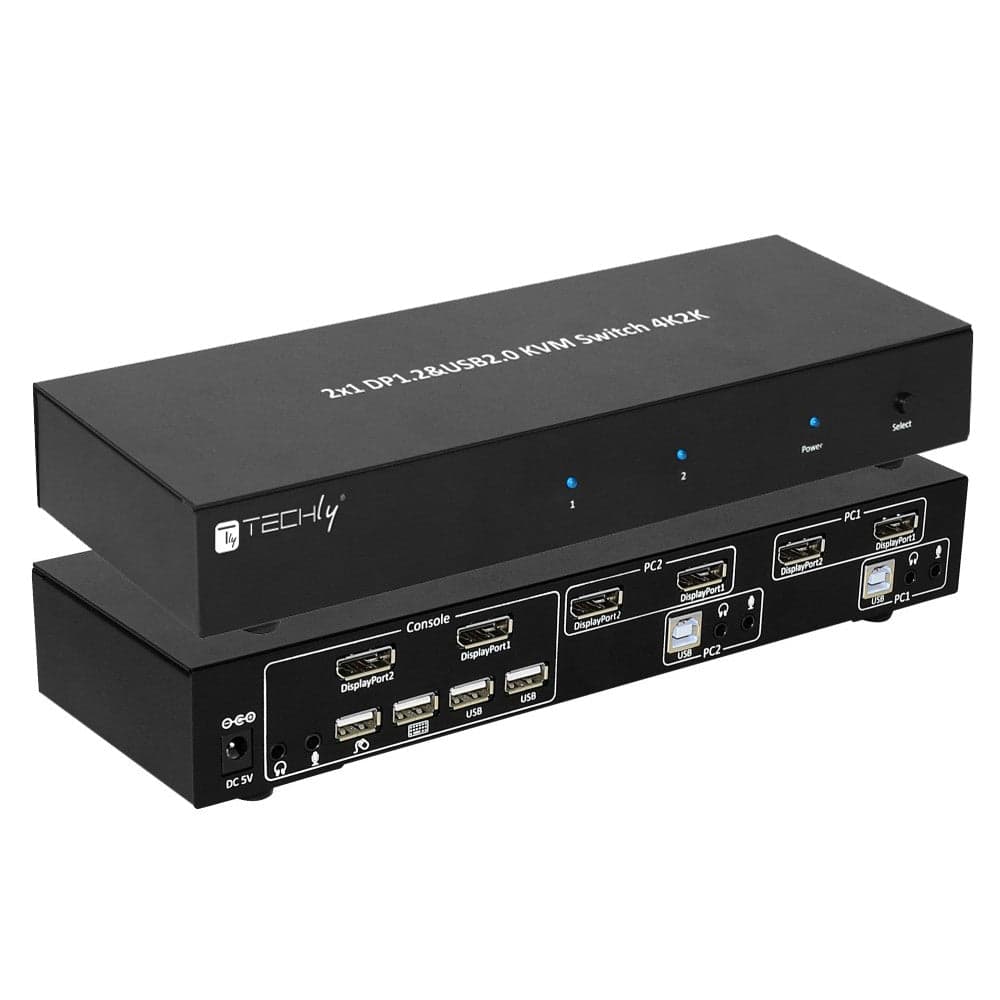 Switch KVM 2 porte DisplayPort1.2 per doppio Monitor in  Scontolo.net - Potenza, commercioVirtuoso.it