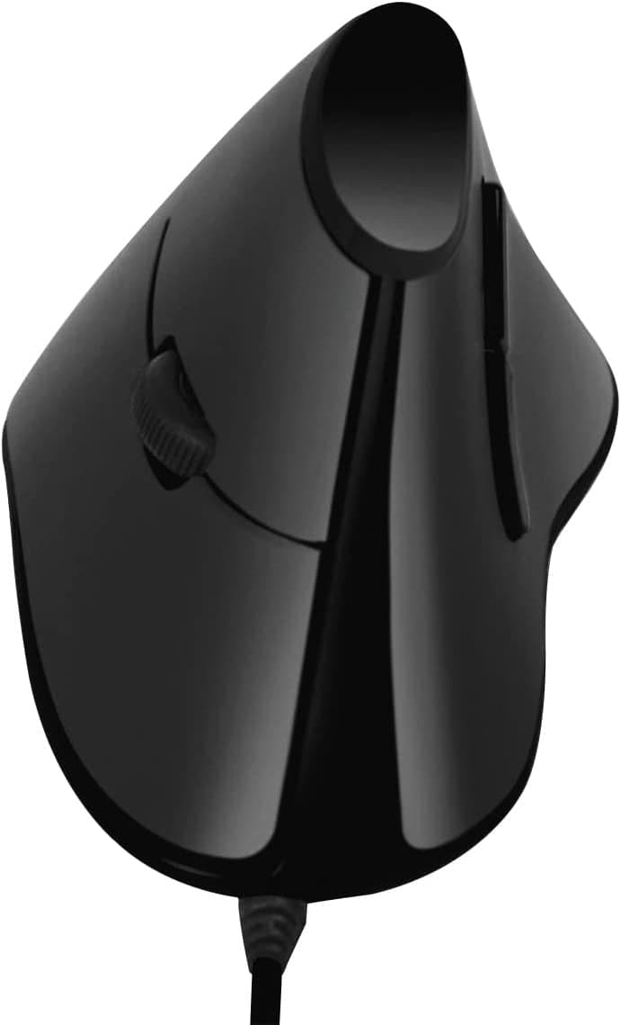 Mouse Verticale Ottico Ergonomico USB 1000dpi Nero in  Scontolo.net - Potenza, commercioVirtuoso.it
