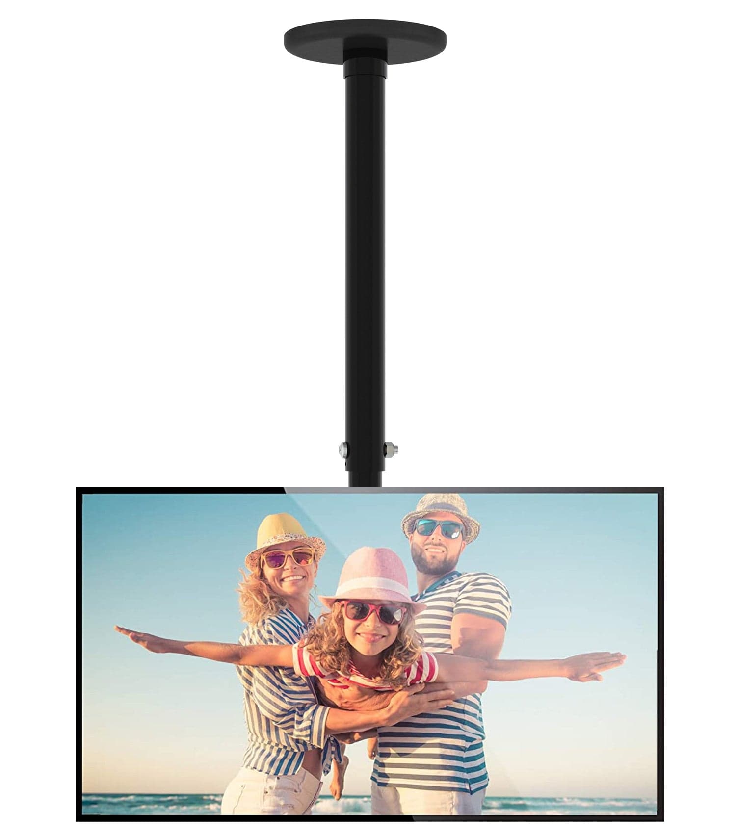 Staffa telescopica per installazione TV LED/LCD a soffitto in Supporti da parete e da soffitto Scontolo.net - Potenza, commercioVirtuoso.it