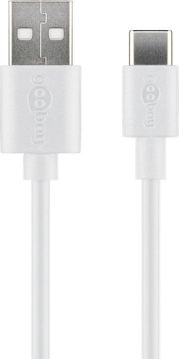 Cavo USB A Maschio 2.0 / USB-C Maschio 3 metri Bianco in  Scontolo.net - Potenza, commercioVirtuoso.it