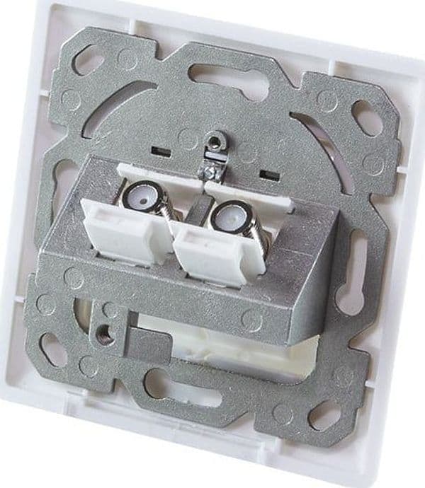 Adattatore Keystone IEC Femmina a F Femmina in Adattatori Scontolo.net - Potenza, commercioVirtuoso.it
