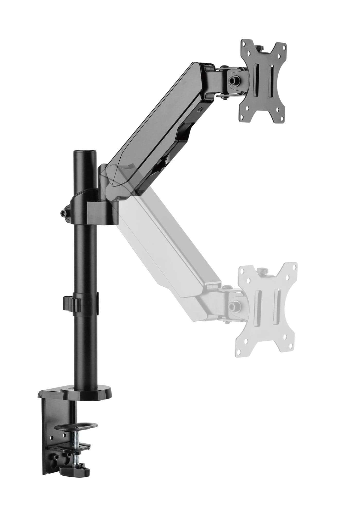 Supporto da Scrivania per Monitor 17-32'' con Molla a Gas Estensione 306 mm in Supporti Scontolo.net - Potenza, commercioVirtuoso.it
