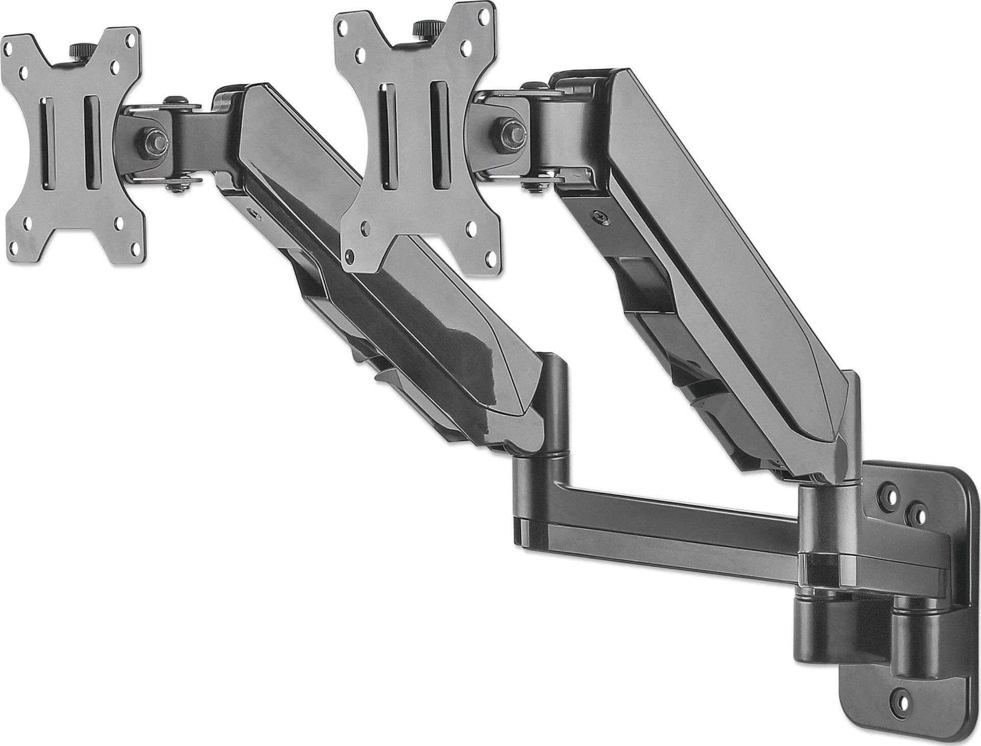 Staffa a Muro con Molla a Gas per due Monitor 17-32'' in Supporti Scontolo.net - Potenza, commercioVirtuoso.it