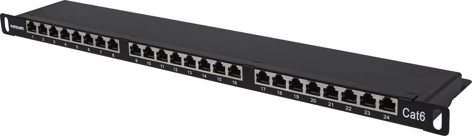Pannello Patch 24 posti 19'' 0.5U Cat6 FTP Nero in Pannelli patch Ethernet Scontolo.net - Potenza, commercioVirtuoso.it