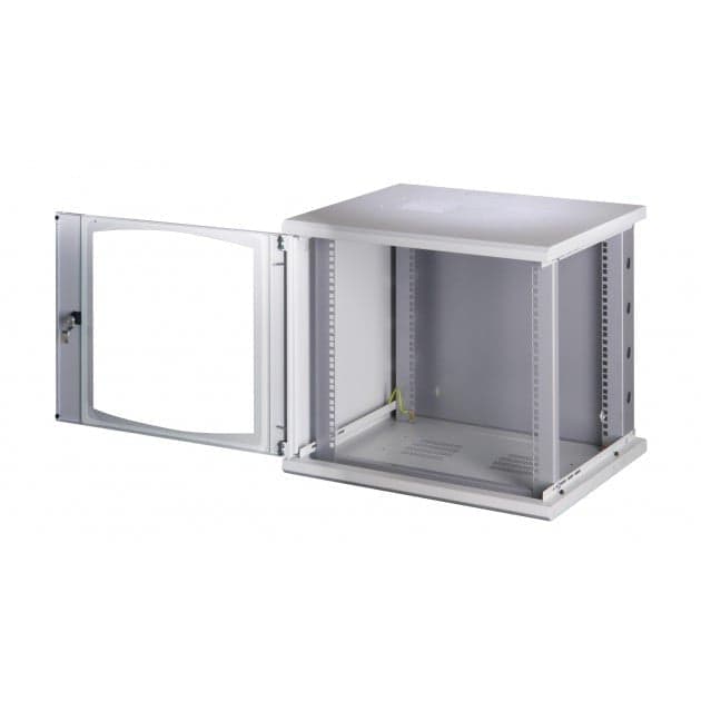 Armadio Rack 19'' a muro 13 unit&agrave sezione unica prof. 500mm Nero in  Scontolo.net - Potenza, commercioVirtuoso.it