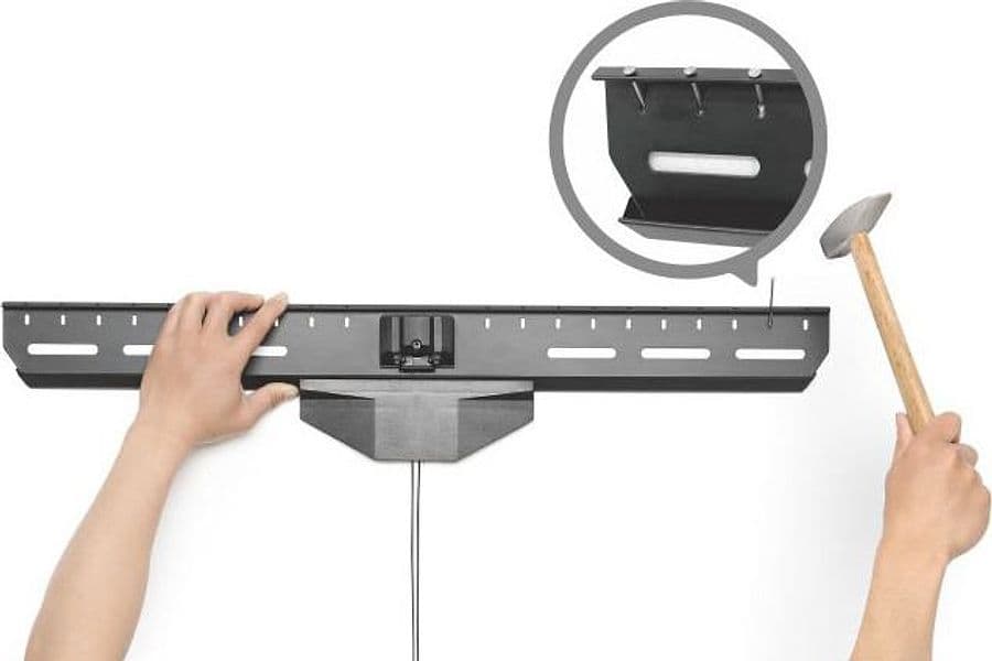 Staffa a muro fissa TV LED LCD 37-80'' in Supporti da parete e da soffitto Scontolo.net - Potenza, commercioVirtuoso.it