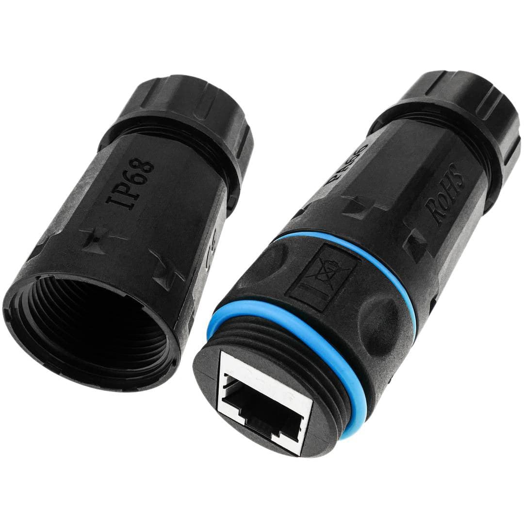 Connettore Cat.6 RJ45 F/F Impermeabile IP68 in Pannelli patch Ethernet Scontolo.net - Potenza, commercioVirtuoso.it