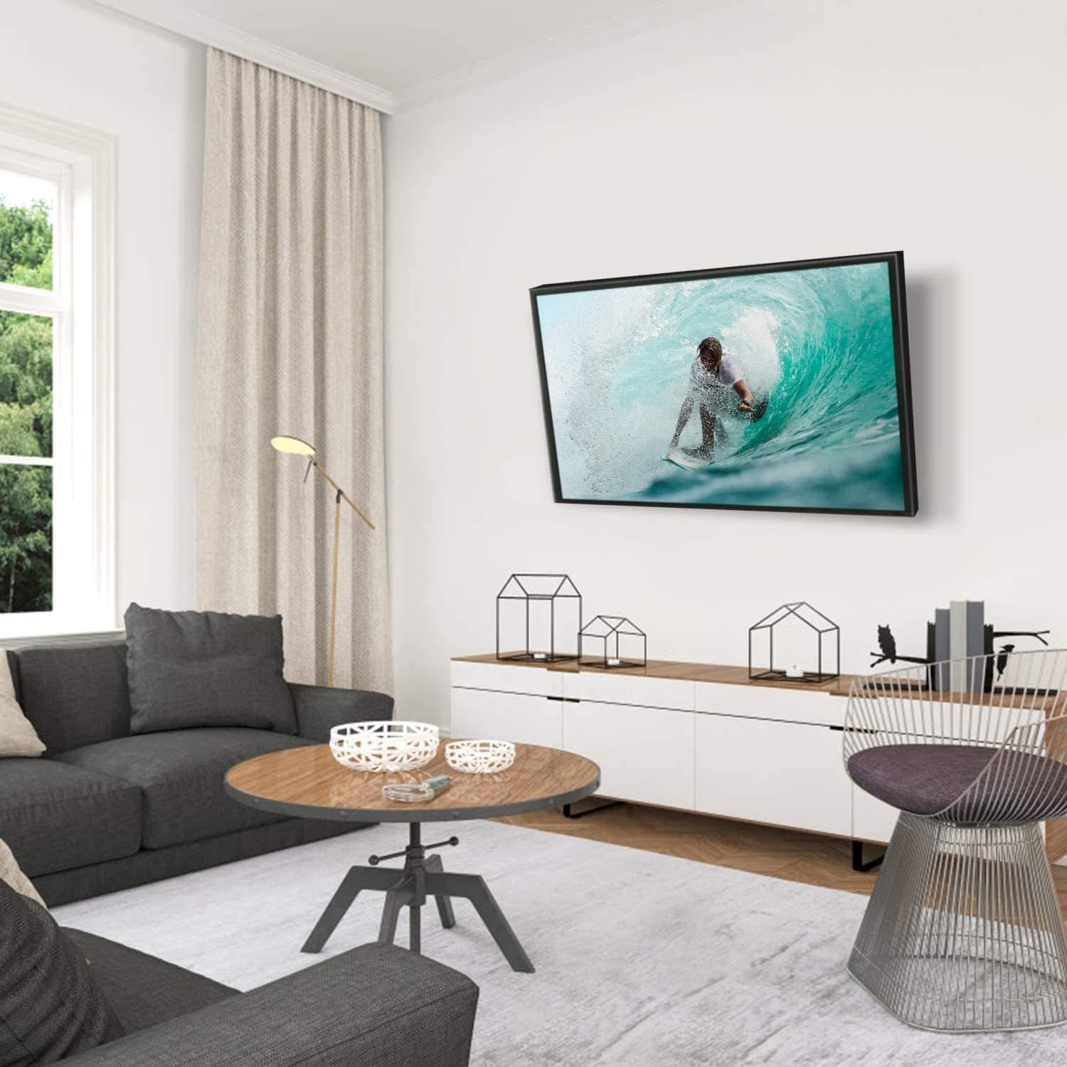Supporto a Muro Inclinabile per TV 13-30'' nero in Supporti da parete e da soffitto Scontolo.net - Potenza, commercioVirtuoso.it