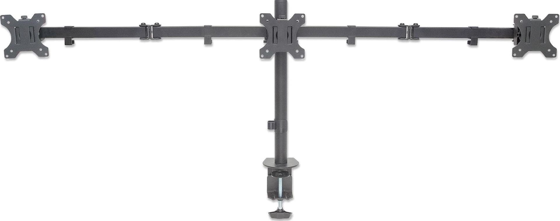 Supporto da Scrivania per 3 Monitor 13-27'' con Morsetto in Supporti Scontolo.net - Potenza, commercioVirtuoso.it