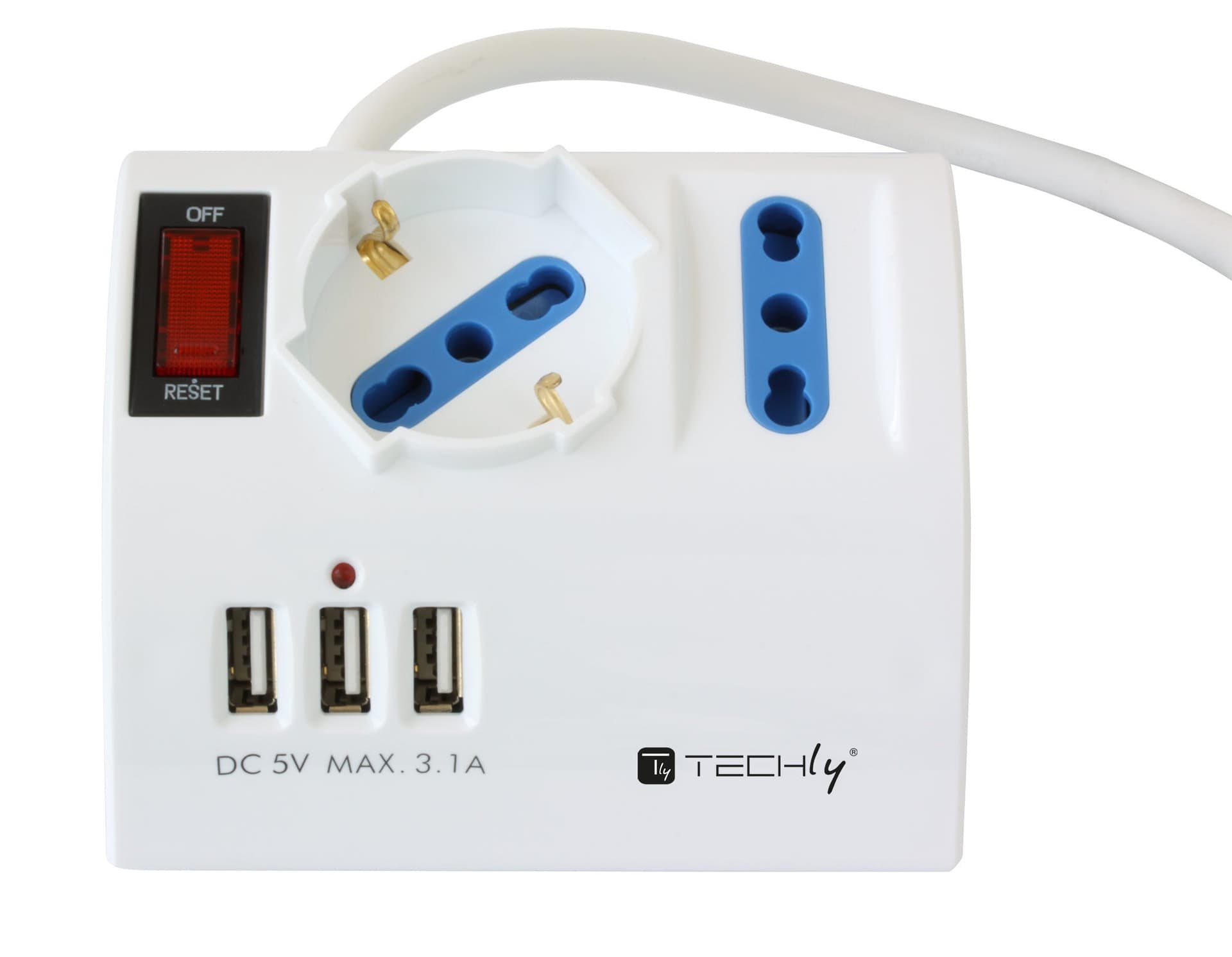 Multipresa da Tavolo 3 Posti con Porte USB in Multiprese Scontolo.net - Potenza, commercioVirtuoso.it