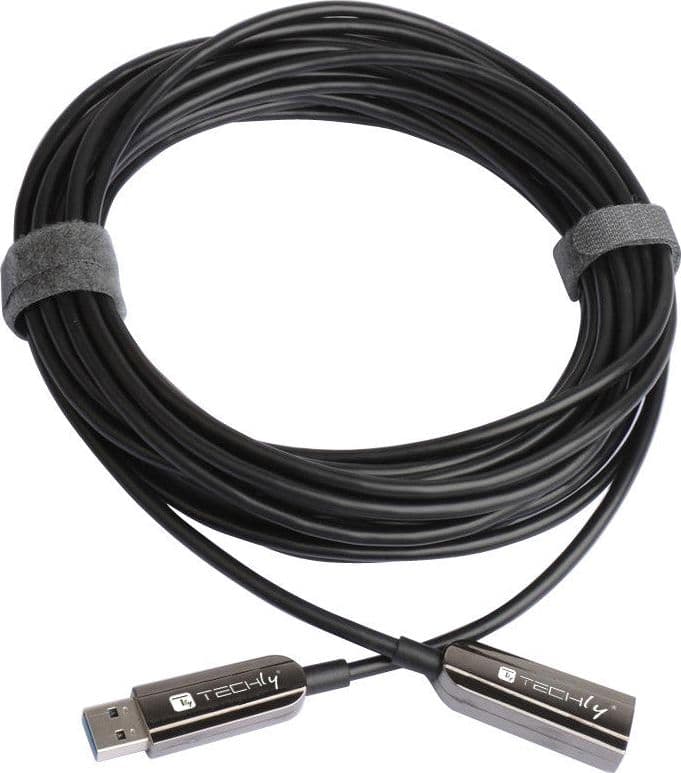 Cavo Ottico Attivo USB 3.0 SuperSpeed Active Optical Cable USB A M/F 50m Nero in  Scontolo.net - Potenza, commercioVirtuoso.it