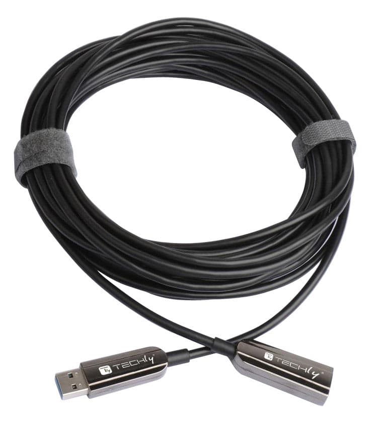 Cavo Ottico Attivo USB 3.0 SuperSpeed Active Optical Cable USB A M/F 100m Nero in  Scontolo.net - Potenza, commercioVirtuoso.it