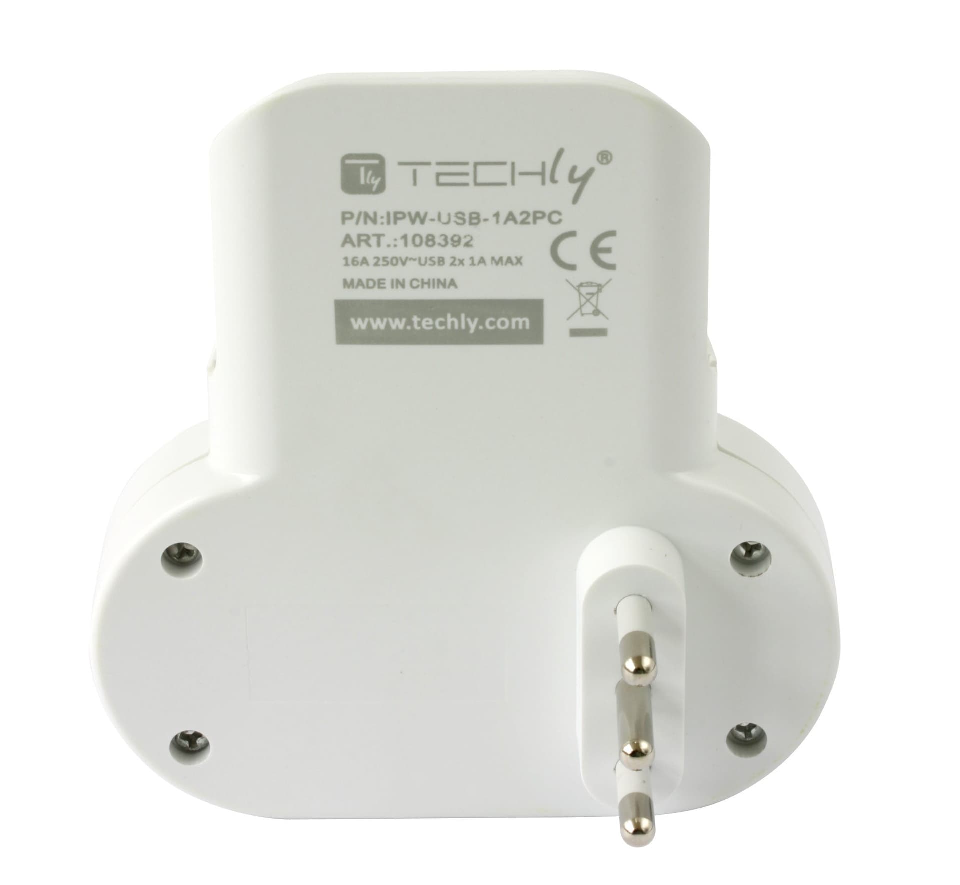 Adattatore Presa bipasso/Schuko 2 USB 1A con porta telefono in Adattatori da viaggio Scontolo.net - Potenza, commercioVirtuoso.it